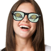 Buitenaardse ogen, bril ruimte sci-fi partij retro zonnebril