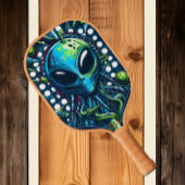 Buitenaardse ontmoeting tussen een array van Obj Pickleball Paddle