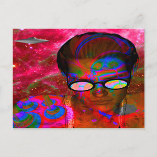 Buitenaardse Ontvoering Briefkaart