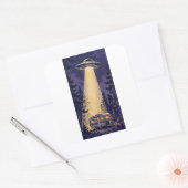 Buitenaardse Ontvoering Camper Sticker (Envelop)