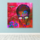 Buitenaardse Ontvoering Canvas Afdruk (Insitu (Houten vloer))