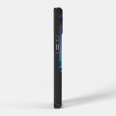 Buitenaardse Ontvoering Kat Vliegende Schotel Grap iPhone Hoesje (Rechterkant)