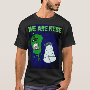 buitenaardse ontvoering t-shirt
