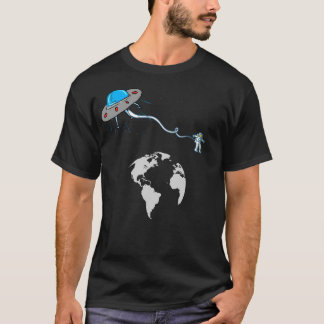 buitenaardse ontvoering t-shirt
