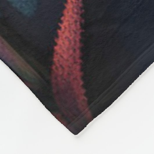 Buitenaardse planeet setting Moon Fleece Deken (Hoek)