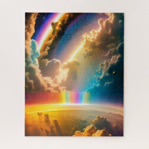 Buitenaardse Regenboog Interstellaire Gebeurtenis Legpuzzel