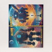 Buitenaardse Robots Legpuzzel (Verticaal)