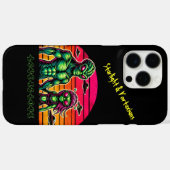 Buitenaardse Romance in de kosmische lucht Case-Mate iPhone Case (Achterkant (horizontaal))
