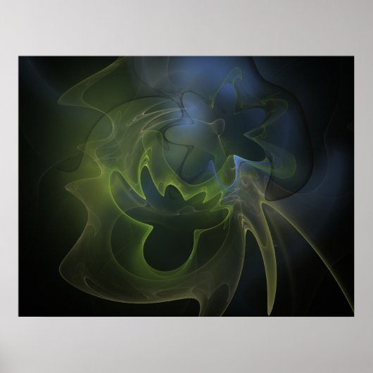 buitenaardse ruimte poster (Voorkant)