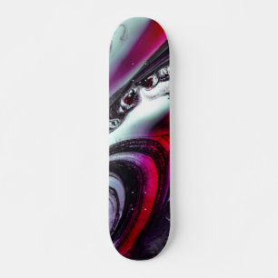 buitenaardse ruimtesatelier persoonlijk skateboard
