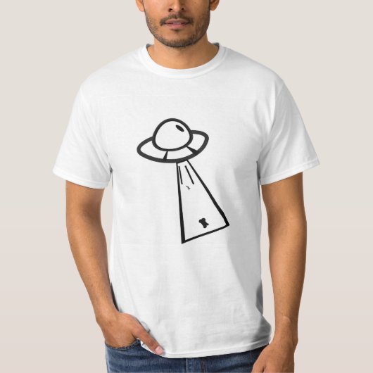 buitenaardse-ruimteschip t-shirt (Voorkant)