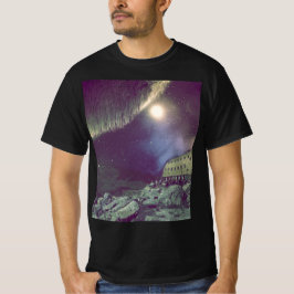 Buitenaardse ruimtestation t-shirt