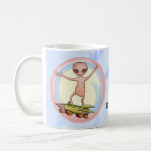 Buitenaardse Schaatsrijder Koffiemok
