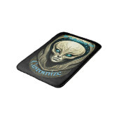 Buitenaardse schedel Hoofd Thunder_Cove Badmat (Gekanteld)