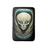 Buitenaardse schedel Hoofd Thunder_Cove Badmat (Voorkant Verticaal)