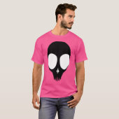 Buitenaardse schedel - Omkeren - Geen omtrek T-shirt (Voorkant volledig)