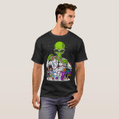 Buitenaardse scheikundeleraar t-shirt (Voorkant volledig)