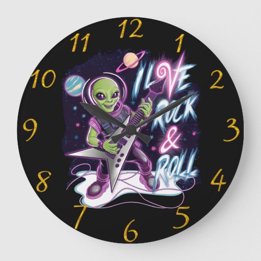 buitenaardse serenade grote klok (Voorkant)