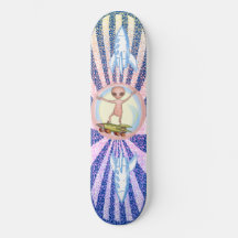 buitenaardse skateboard