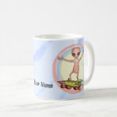 Buitenaardse Skater Koffiemok (Voorkant rechts)