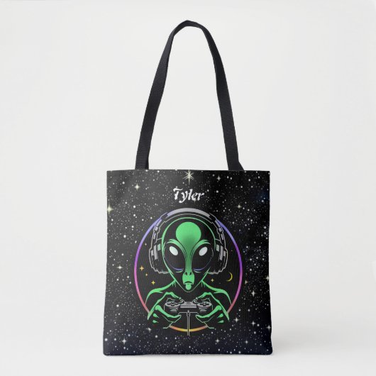 Buitenaardse Spelen Videospelletjes | Stellar Game Tote Bag (Voorkant)