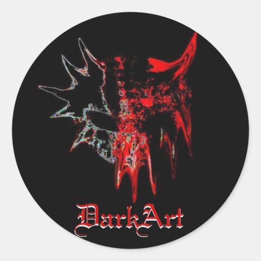 Buitenaardse Stickers vDarkArtKing v3b (Voorkant)