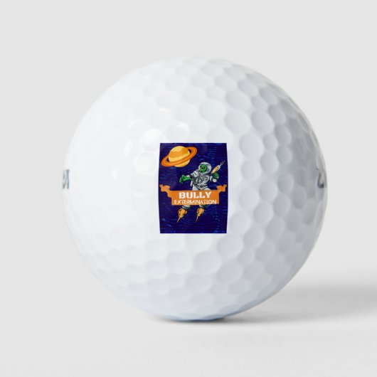 buitenaardse stierenuitroeier golfballen (Voorkant)