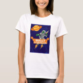 buitenaardse stierenuitroeier t-shirt (Voorkant)