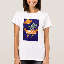 buitenaardse stierenuitroeier t-shirt