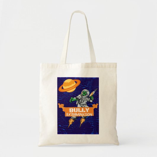 buitenaardse stierenuitroeier tote bag