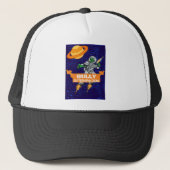 buitenaardse stierenuitroeier trucker pet (Voorkant)