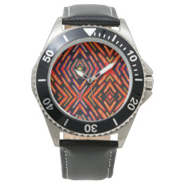 Buitenaardse Tech Sci-Fi Uniek Handgetekend Patroo Horloge