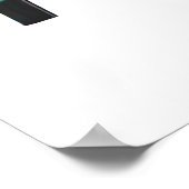 Buitenaardse tekst spatie poster (Hoek)