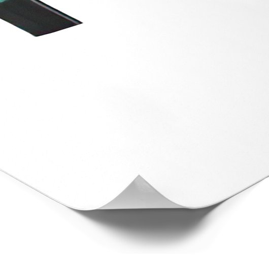 Buitenaardse tekst spatie poster (Hoek)