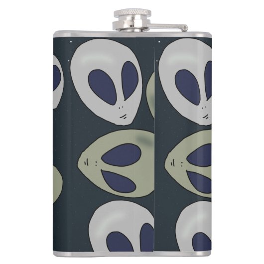 buitenaardse thermische droogtrommel heupfles (Achterkant)