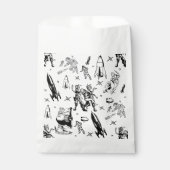  buitenaardse toile comic wit bedankzakje (Voorkant)