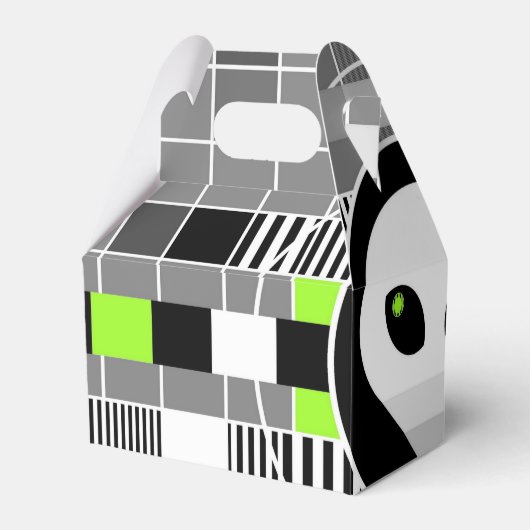 Buitenaardse TV-gunstboxtafel Bedankdoosjes (Achterkant)