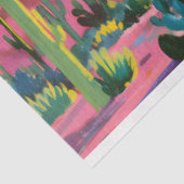 Buitenaardse UFO in de woestijn Decoupage Tissuepapier (Detail)