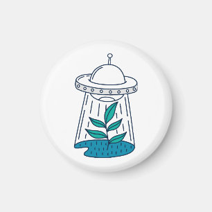 Buitenaardse UFO Magneet