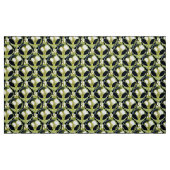 Buitenaardse UFO Metallic Pattern Fabric - Aangepa Stof (Fat Quarter)
