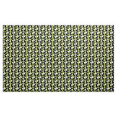 Buitenaardse UFO Metallic Pattern Fabric - Aangepa Stof (Yard (91,4 cm))
