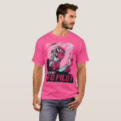 buitenaardse UFO-piloot T-shirt (Voorkant volledig)