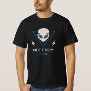Buitenaardse UFO Sci Fi Outsider T-shirt