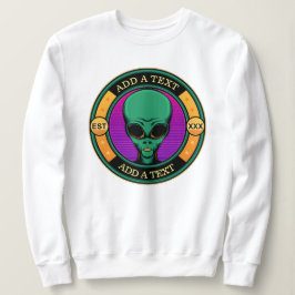 Buitenaardse UFO-sweatshirt Trui