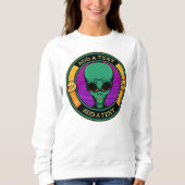 Buitenaardse UFO-sweatshirt Trui (Voorkant)