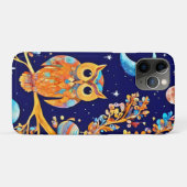 Buitenaardse Uil Kunst: Hemelse Wonderen Case-Mate iPhone Case (Achterkant (horizontaal))