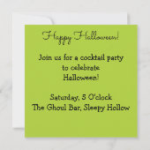 buitenaardse uitnodiging (Achterkant)