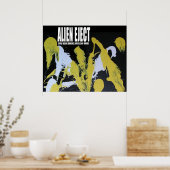 BUITENAARDSE UITSTOOT POSTER (Keuken)