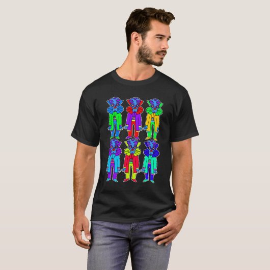 Buitenaardse Vampieren T-shirt (Voorkant volledig)