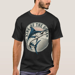 Buitenaardse vissen retro vintage t-shirt